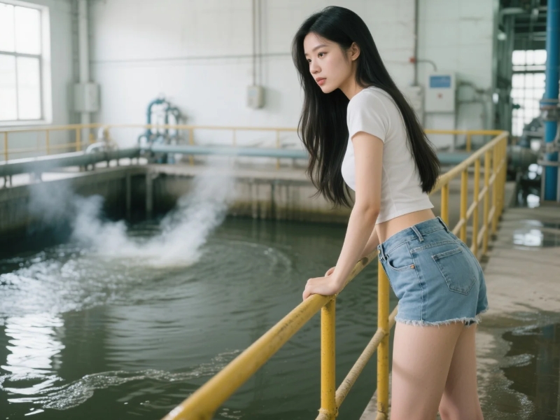 污水處理廠污水池現場圖 污水處理廠污水池現場圖